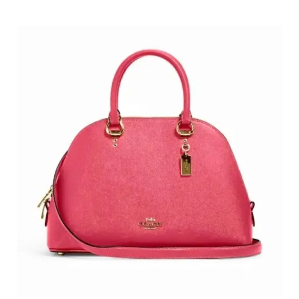 🔥🎁NWT! Coach Katy Satchel Handbag Watermelon Msrp:$350.00